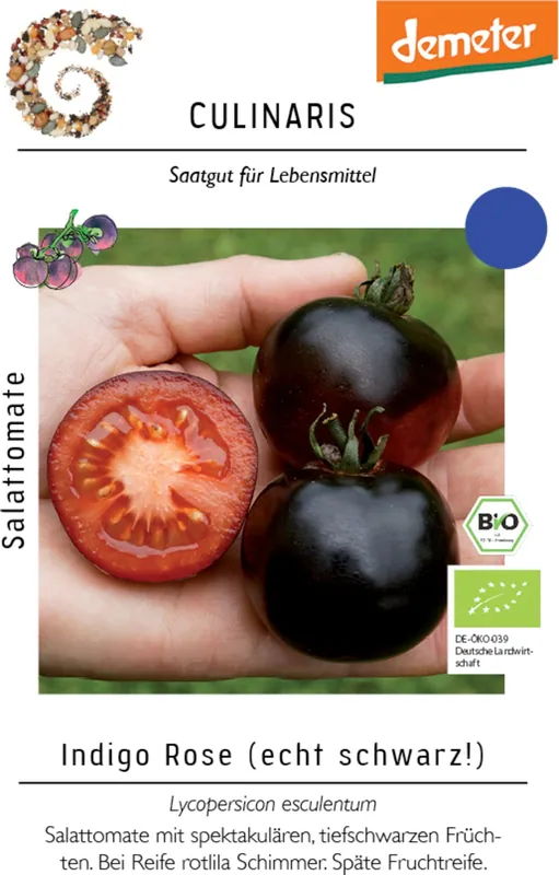 Culinaris Biologische Tomaat - Indigo Rose | Actieprijs