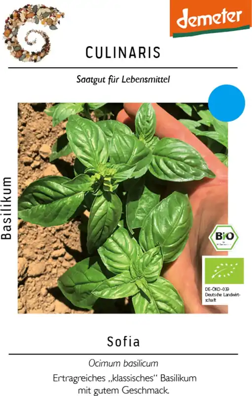Culinaris Biologische Basilicum - Sofia - Online kopen