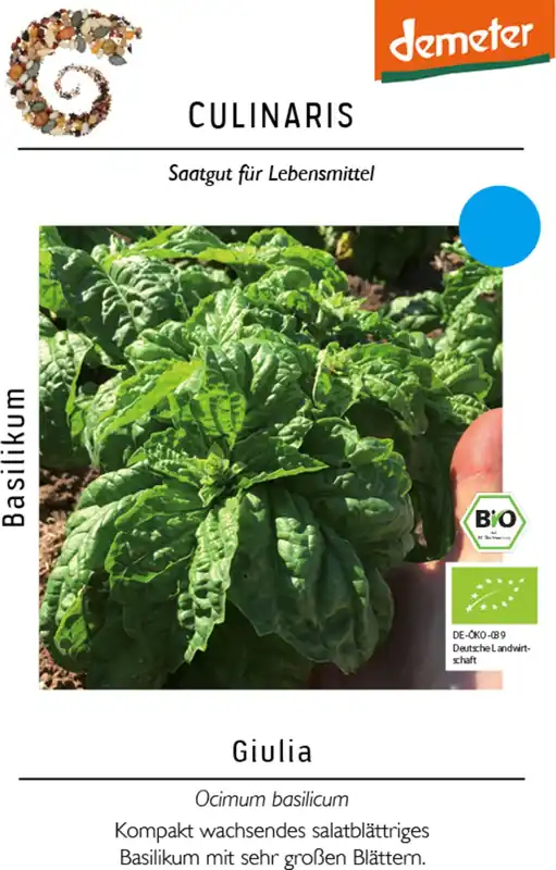 Scherpe prijs - Culinaris Biologische Basilikum Giulia