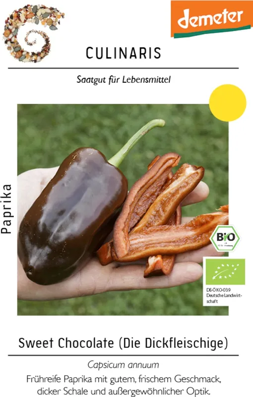 Culinaris Biologische Paprika - Sweet Chocolate - Beste prijs