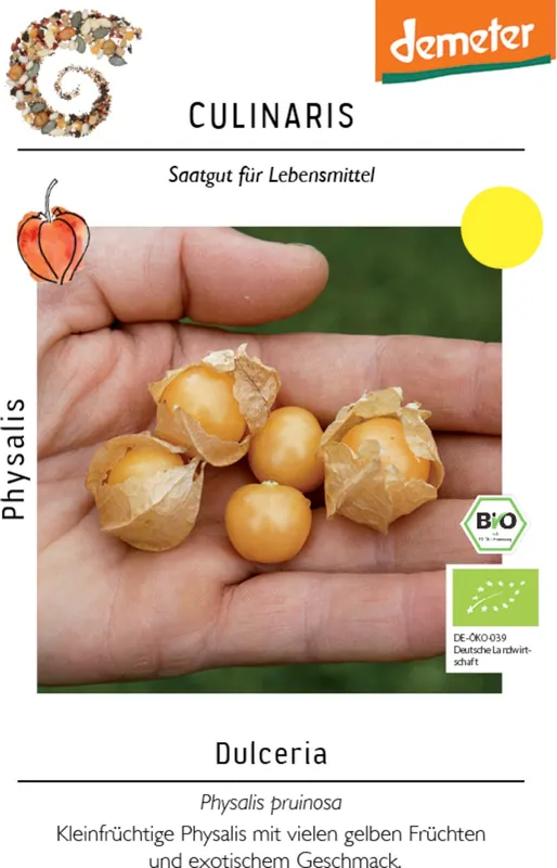 Culinaris Biologische Physalis Dulceria | Nieuw