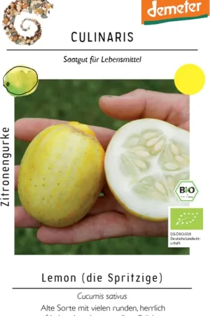 Spoedlevering | Culinaris Biologische Citroenkomkommer