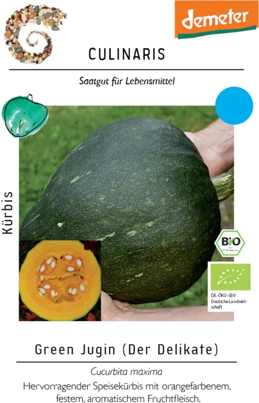 Favoriet van klanten - Culinaris Biologische pompoen Green Jugin
