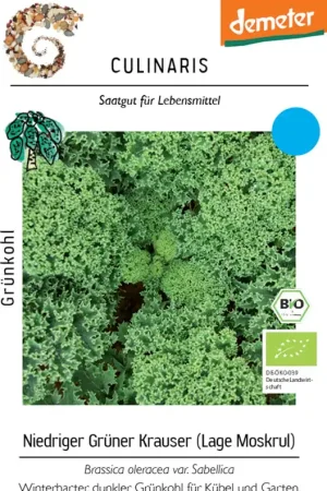Veel gevraagd | Culinaris Biologische Boerenkool Niedriger Grüner Krauser