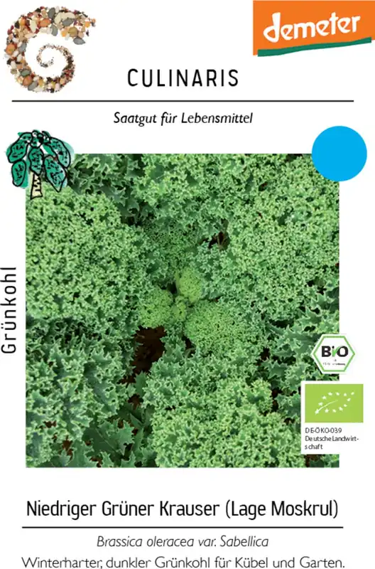 Veel gevraagd | Culinaris Biologische Boerenkool Niedriger Grüner Krauser