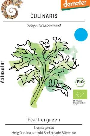 Shop nu | Culinaris Biologische Aziatische Sla Feathergreen