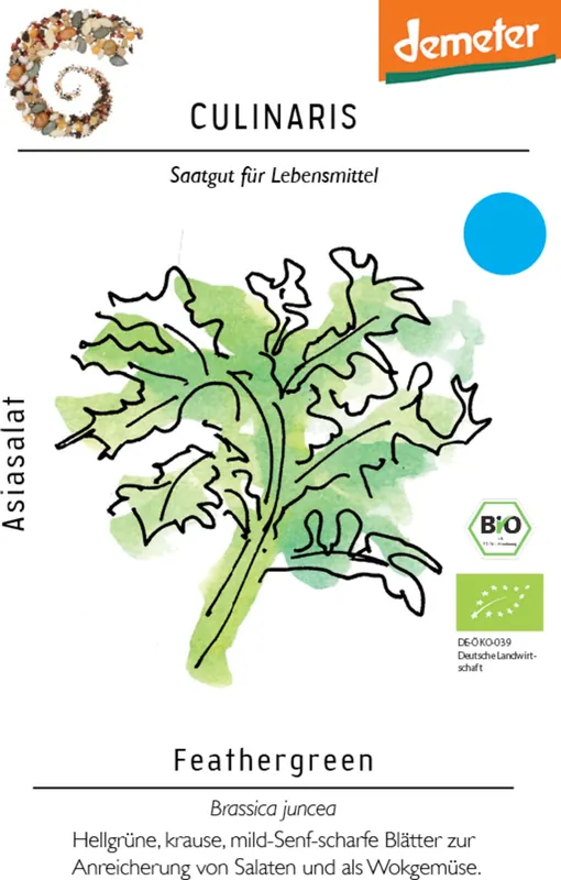 Shop nu | Culinaris Biologische Aziatische Sla Feathergreen