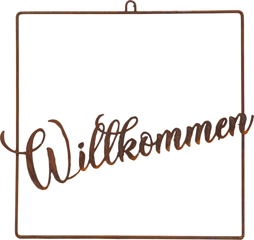 Bestseller | Badeko Raamdecoratie "Willkommen"