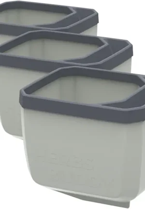 GUSTA GARDEN HERBS BUDDY Kruidenpot - Set van 3, Lichtgrijs - Veel voordeel