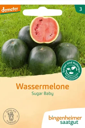 Bespaar nu - Bingenheimer Saatgut Watermeloen "Sugar Baby"