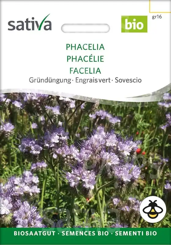 Populair | Sativa Biologische Groenbemester "Phacelis