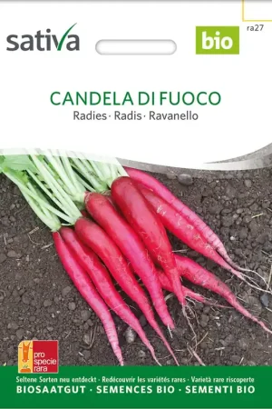 Aanrader | Sativa Biologische Radijs "Candela di Fuoco"