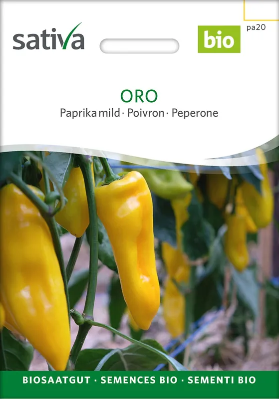 Zojuist toegevoegd - Sativa Biologisch Zacht Paprikapoeder "Oro"