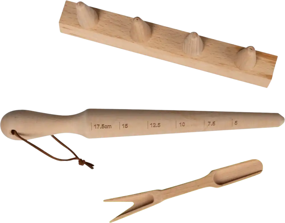 Fabrieksprijs | Windhager Houten Plantenset - 3 Stuks