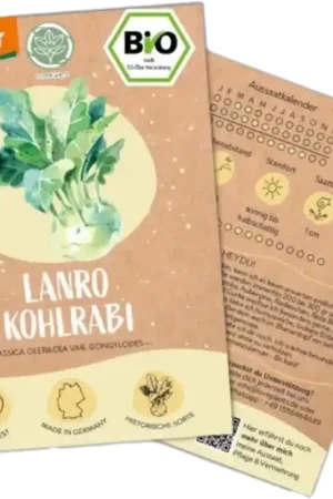 Nog maar enkele beschikbaar | LOVEPLANTS Biologische Koolrabi “Lanro”