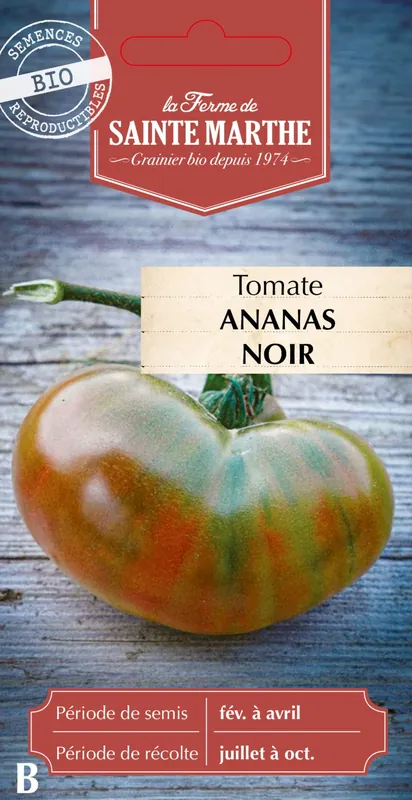 Klantfavoriet - La Ferme de Sainte Marthe Tomaat "Ananas Noir"