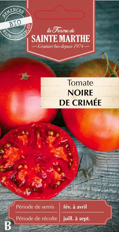Koop vandaag - La Ferme de Sainte Marthe Tomaat "Noire de Crimée"