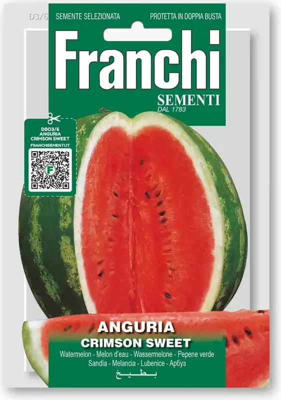 Franchi Sementi Watermeloen “Crimson Sweet” - Bestel nu