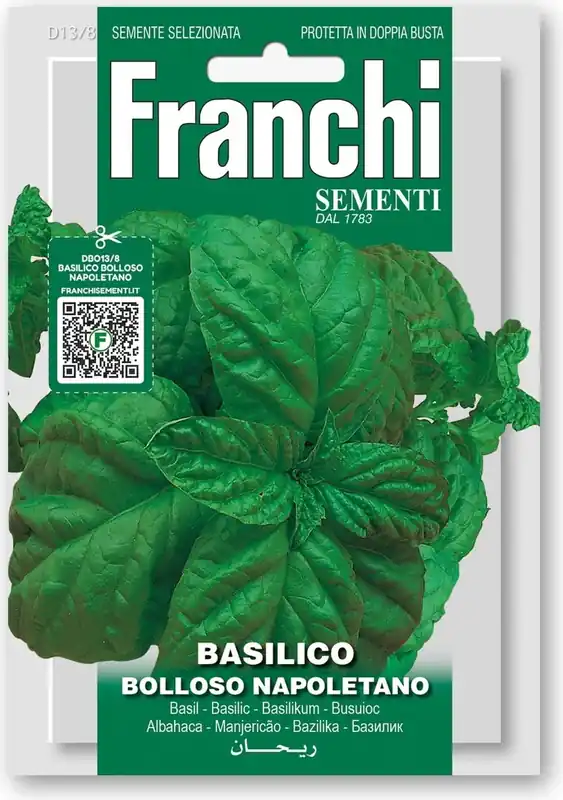 Franchi Sementi Basilicum “Bolloso Napoletano” - Scherpe prijs