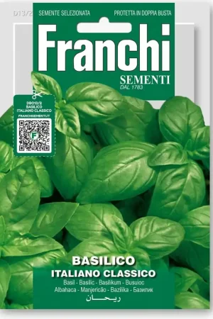 Net gelanceerd - Franchi Sementi Basilicum “Italiano Classico”