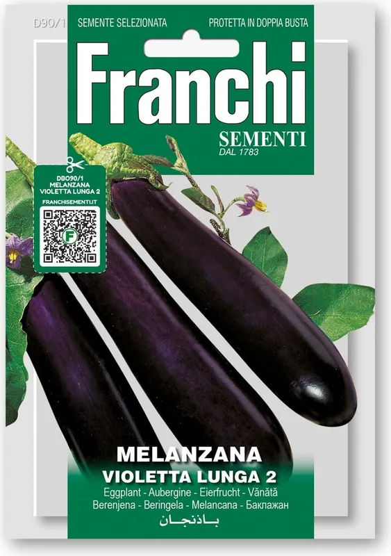 Franchi Sementi Aubergine "Black Beauty" - Korting