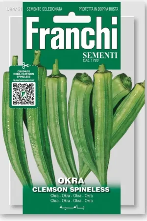 Franchi Sementi Okra “Clemson Spineless” | Direct kopen