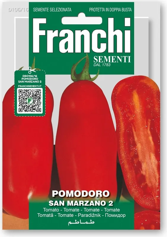 Tijdelijk aanbod - Franchi Sementi Tomaat "San Marzano 2