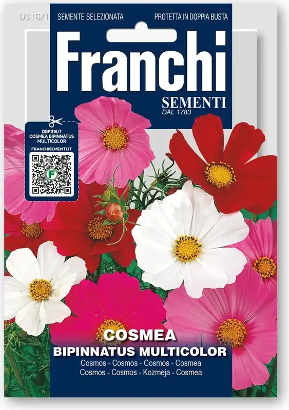 Extra voordeel | Franchi Sementi Cosmea "Bipinnatus Multicolor"