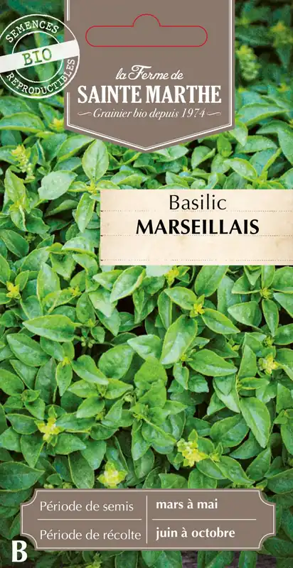 La Ferme de Sainte Marthe Basilicum “Marseillais” | Populair bij klanten
