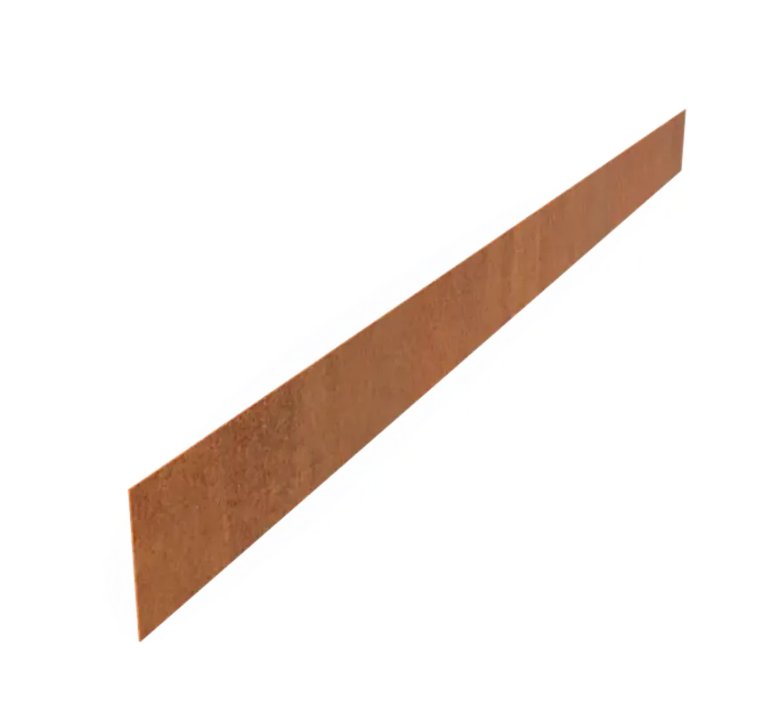 Outlet | ADEZZ Cortenstalen Gazonrand, 5 stuks