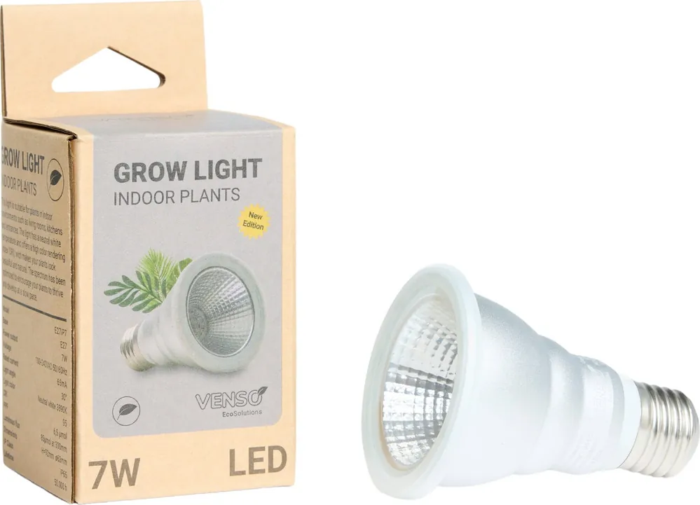 Wees er snel bij - Venso Grow Light Indoor Plants 30°, 7 watt