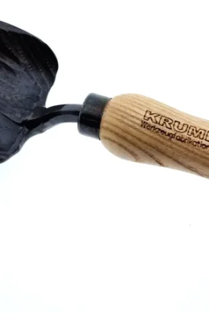 Krumpholz Plantenschepje uit Eén stuk Staal met Essenhouten Steel (14 cm) | Eenvoudig retourneren