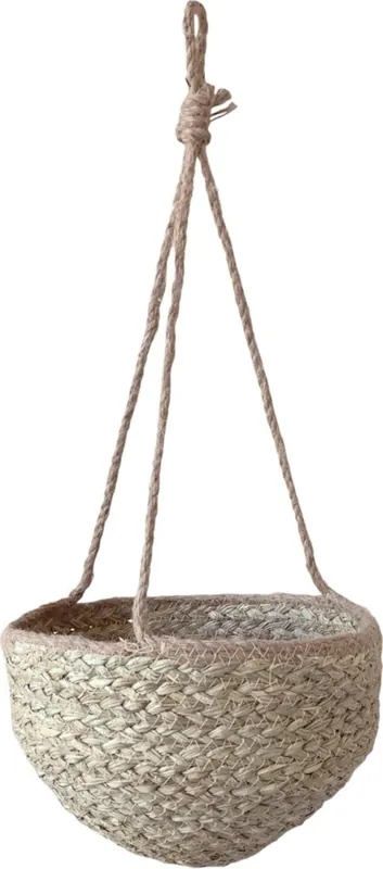 Chic Antique Gevlochten Mand om op te Hangen, 27 cm | Erg populair