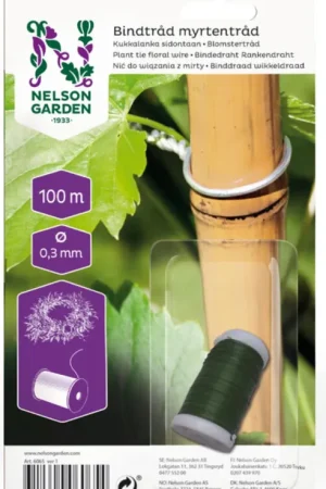 Nelson Garden Binddraad Klimdraad, Groen Ø 0,3 mm, 100 m - Prijsverlaging