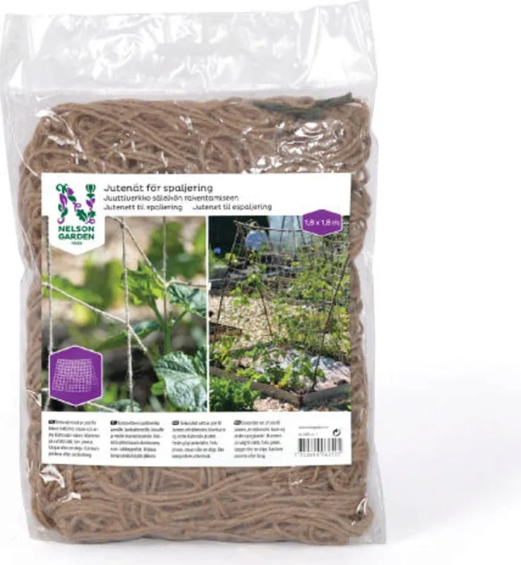 Snelle verzending - Nelson Garden Leinet Jute, 1,8 x 1,8 m