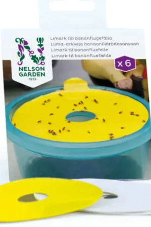 Bespaar meer | Nelson Garden Lijmschijven Fruitvliegjesval 6 Stuks