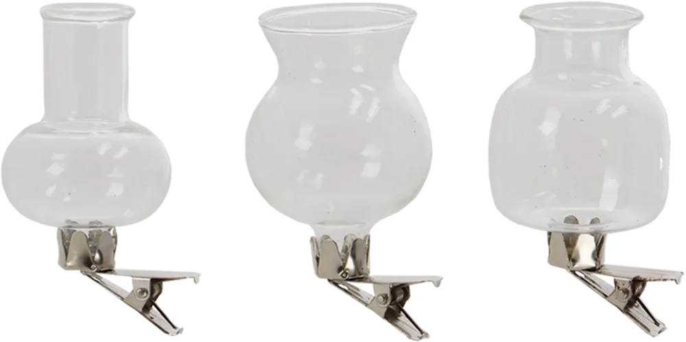 Topprijs | Esschert Design Clipvazen - Set van 3, 3 stuks