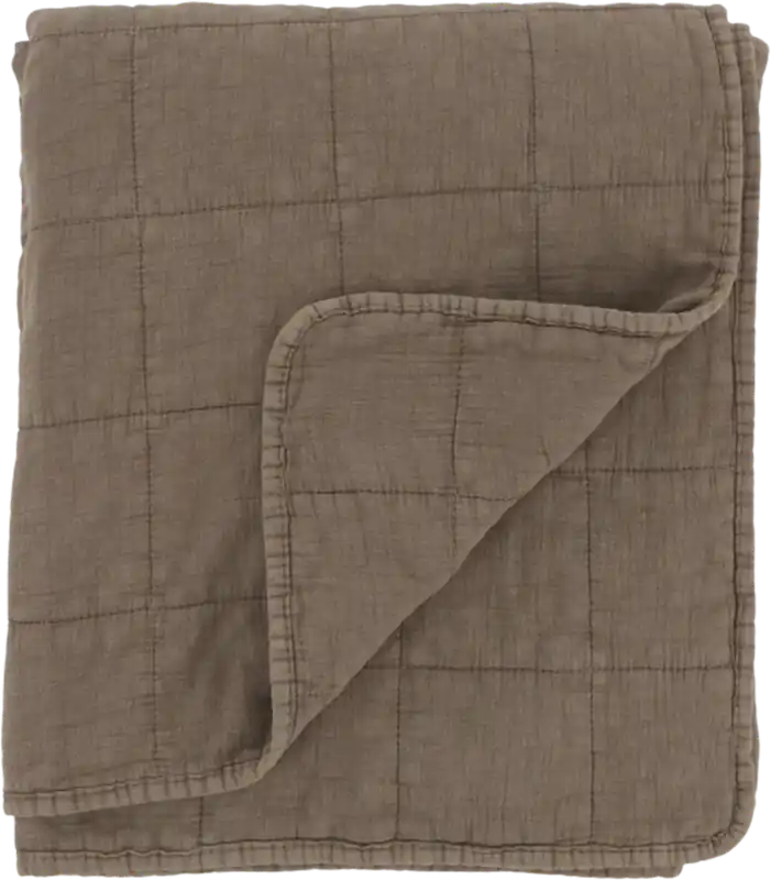 Aanbieding - Chic Antique Vintage Quilt, Batik