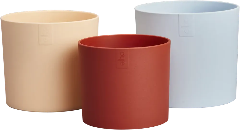 Dagdeal | elho lex pott set 14cm, fluweel crème