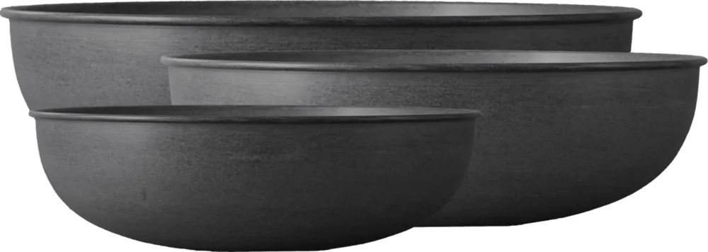DBKD OUT BOWL 3-Set, black | Bespaar nu