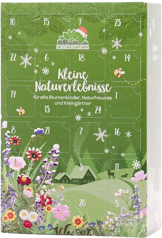 Die Stadtgärtner Adventskalender "Naturerlebnis" - Nog enkele stuks