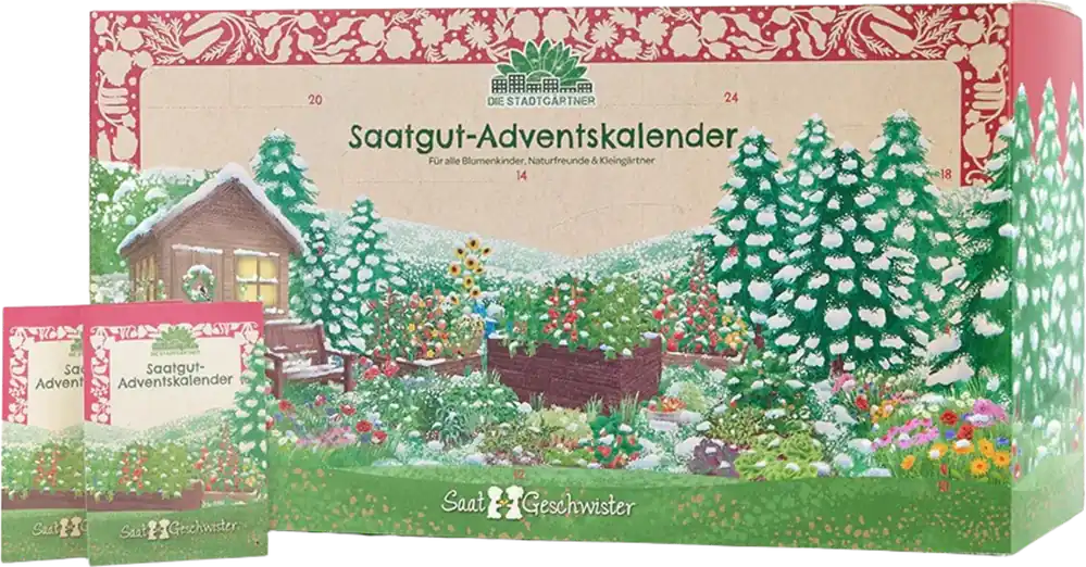 Die Stadtgärtner Adventskalender met Deurtjes | Veilige betaling