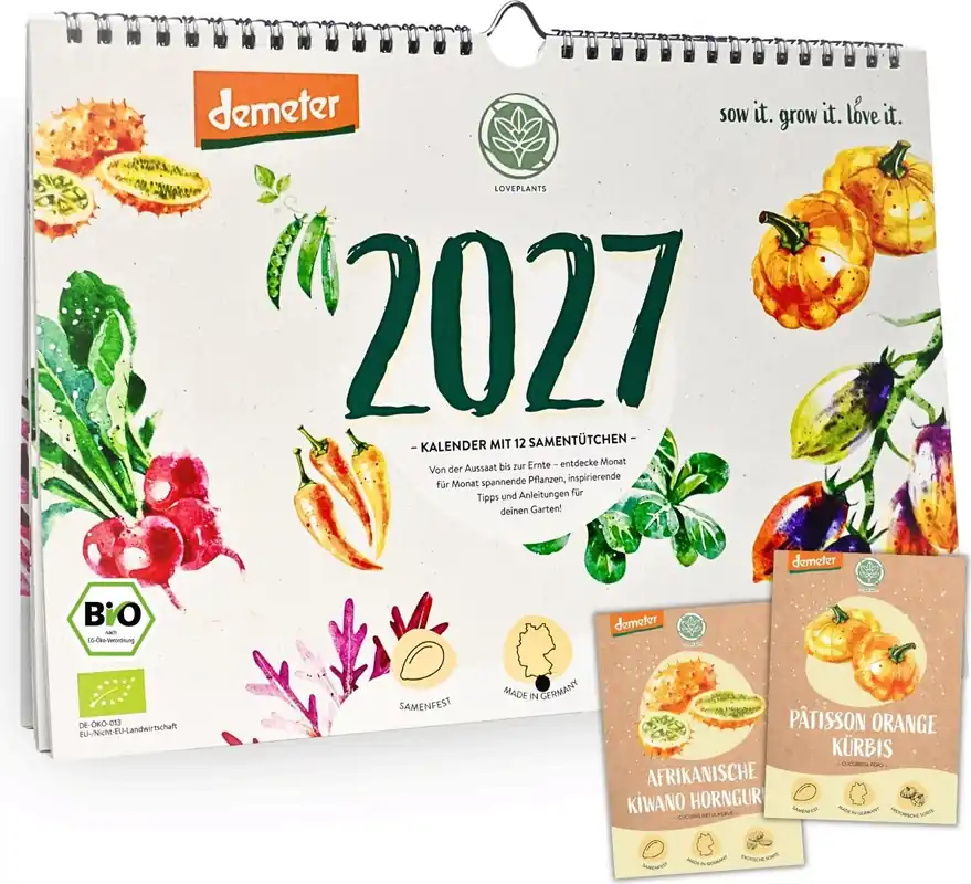 LOVEPLANTS Plantbare Kalender - Fabrieksprijs
