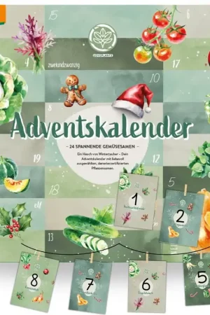 LOVEPLANTS Zaden Adventskalender - Professionele kwaliteit