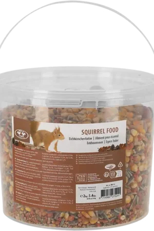 Zolang de voorraad strekt - Esschert Design Eekhoornvoer in Emmer, 2 kg
