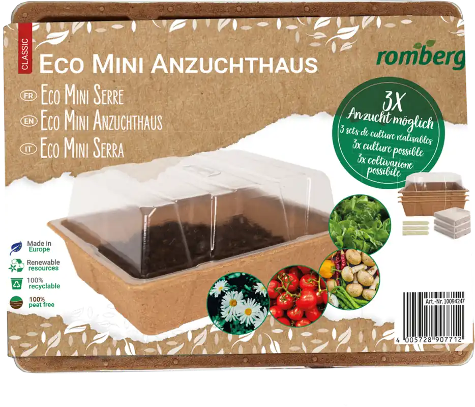 Romberg ECO MINI Kweekhuis Set | Veilige betaling