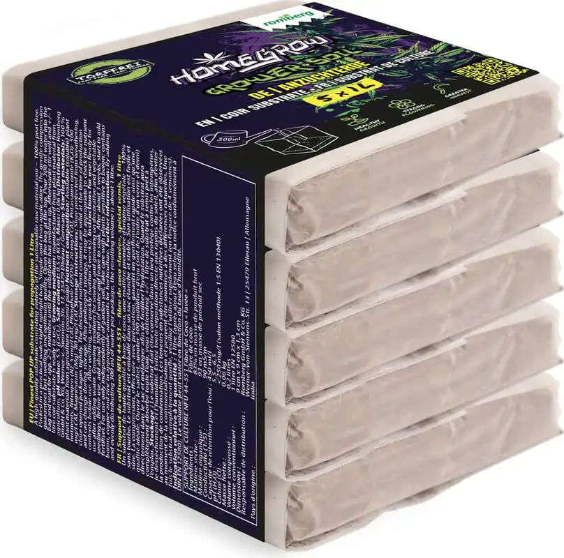 Fabrieksprijs | Romberg Grower Kweeksubraat 5er Set, 5 L