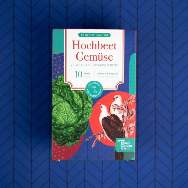 Magic Garden Seeds Groeten Voor Verhoogd Bed - Zaadset voor Starters - Direct van de fabrikant