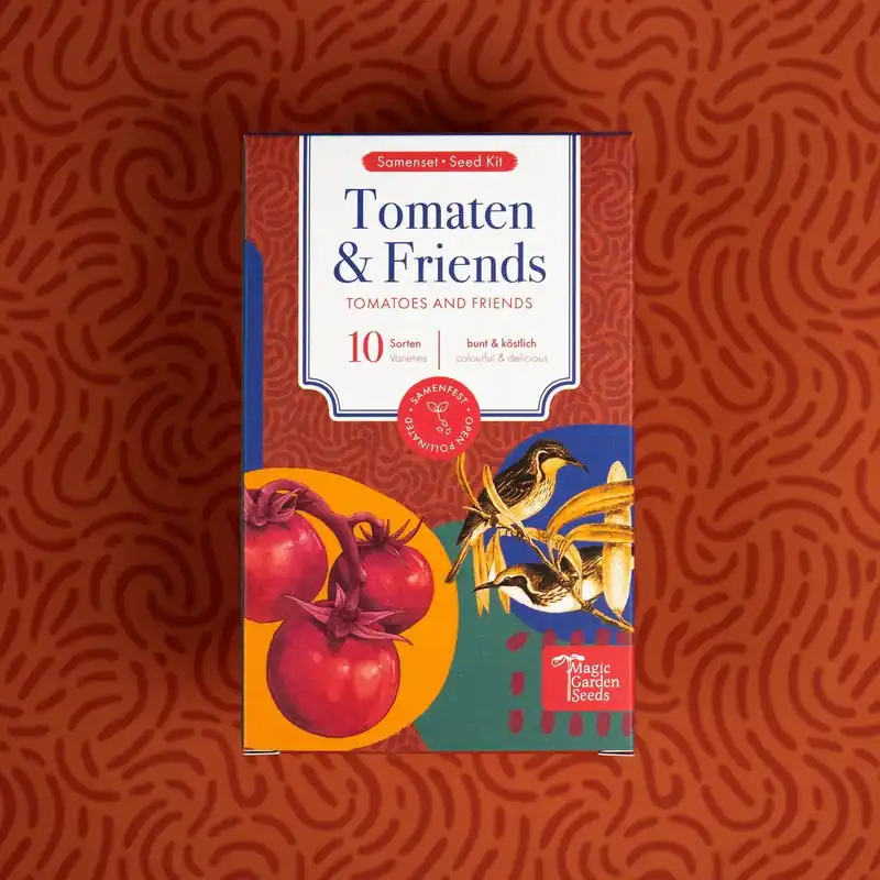 Magic Garden Seeds Tomatoes & Friends -Zaadset voor Starters | Extra voordeel