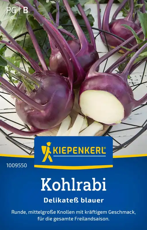 Aanrader | Kiepenkerl Koolrabi Delicatesse Blauw